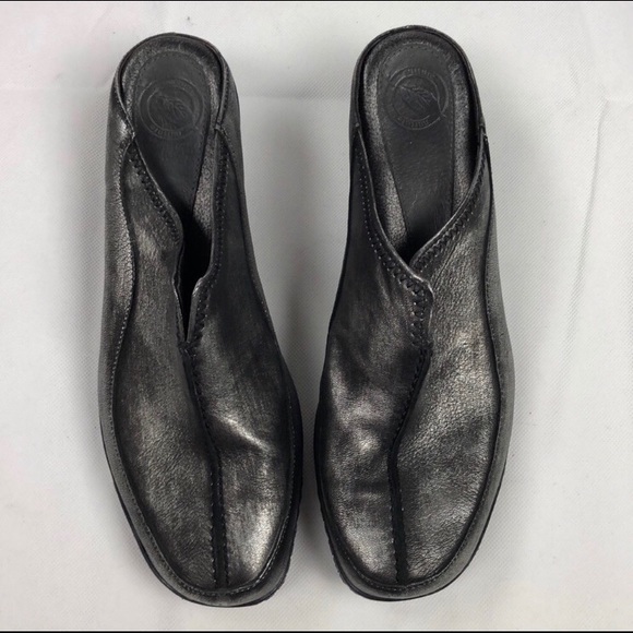 Nature Leather Clogs 8 - Picture 2 of 5